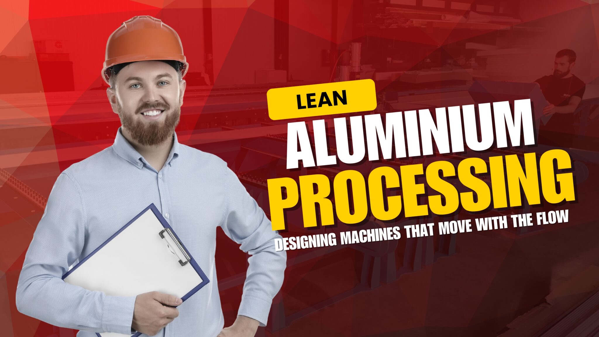 aluminium processing machine